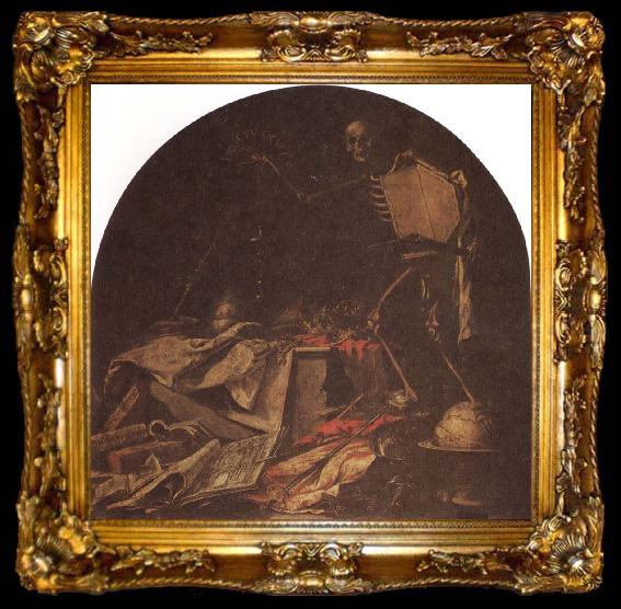 framed  Juan de Valdes Leal Allegory of Daath, ta009-2